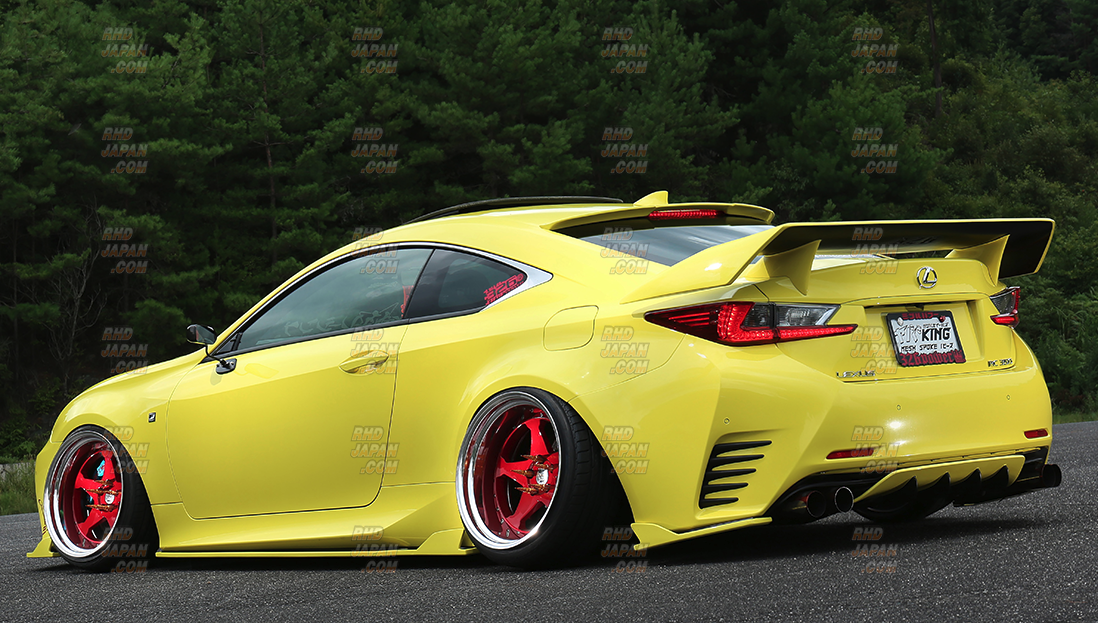 326 Power ManRiki Rear Wing Spoiler - with Logo Universal - RHDJapan